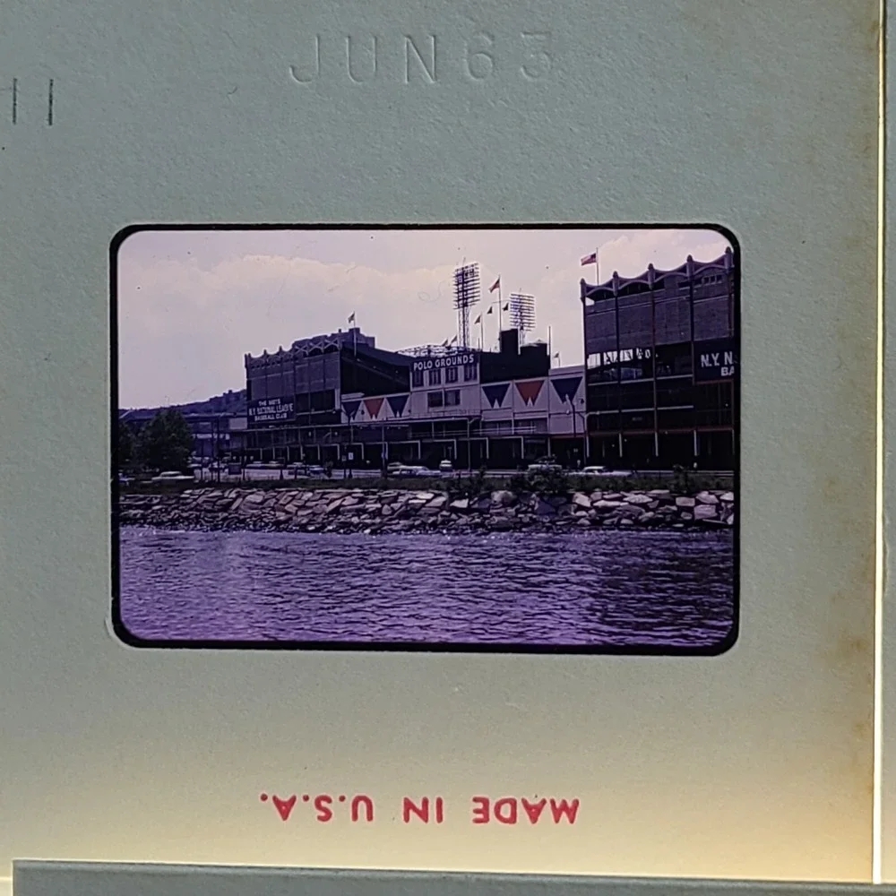 Lot of 27 Kodachrome Slide NYC Skyline Polo Grounds Pan-Am Planes Travel Bermuda